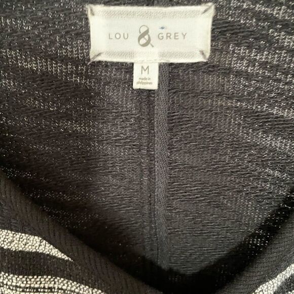 Lou & Grey Zip up Jacket - Sweater by Loft, Size Medium - Picture 4 of 4